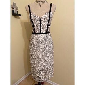 EXPRESS Lace Midi Dress